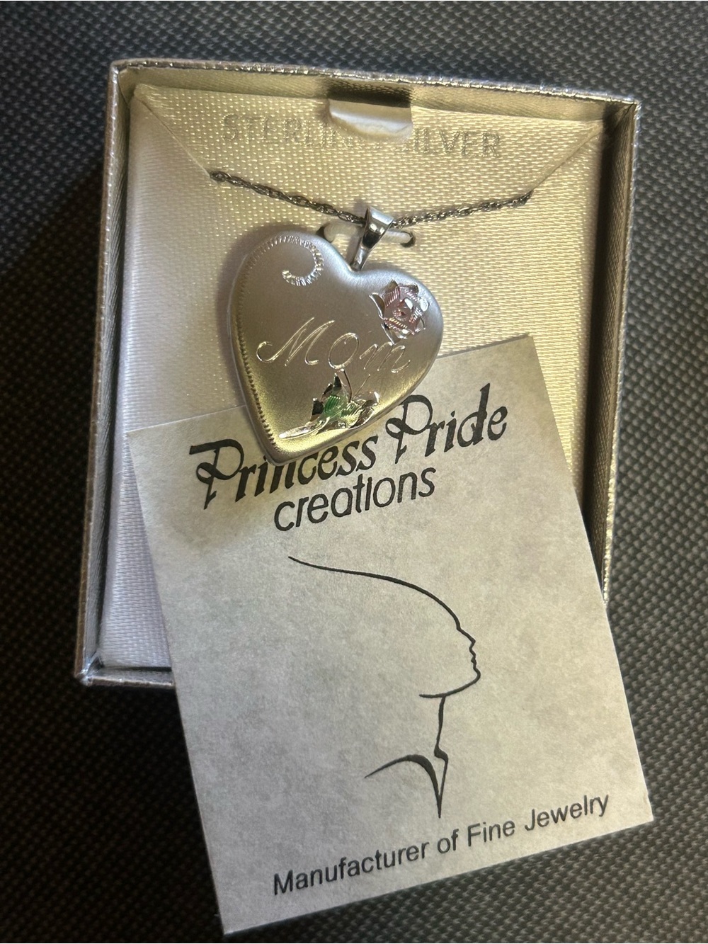 Vintage Sterling silver locket